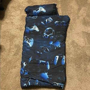 Roll Up Gaming-Themed Sleeping Bag